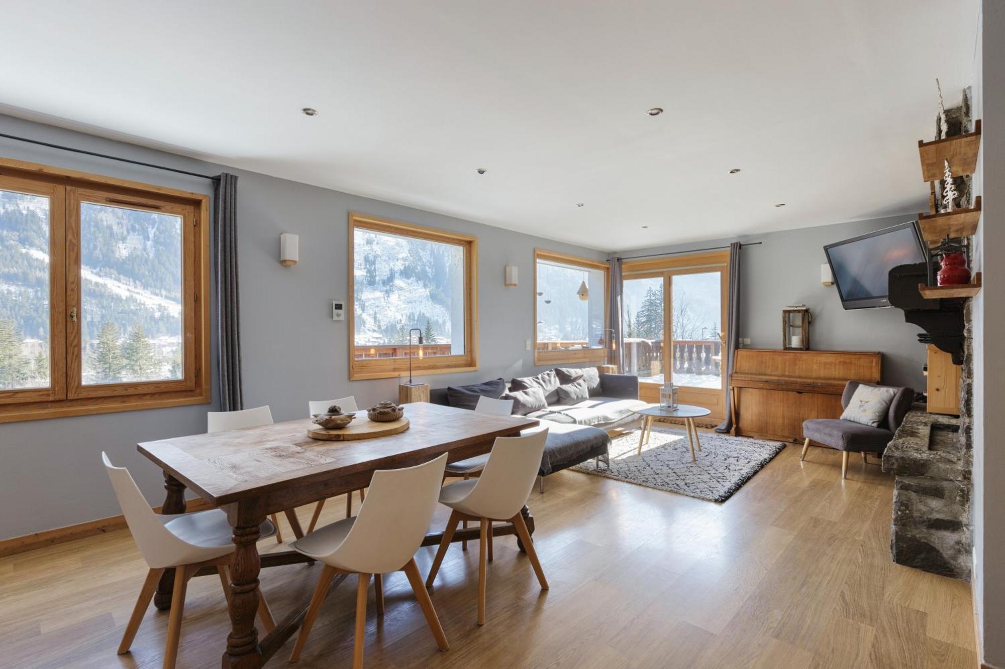Chalet La Foret Enchantee Happy Rentals Шамони Экстерьер фото